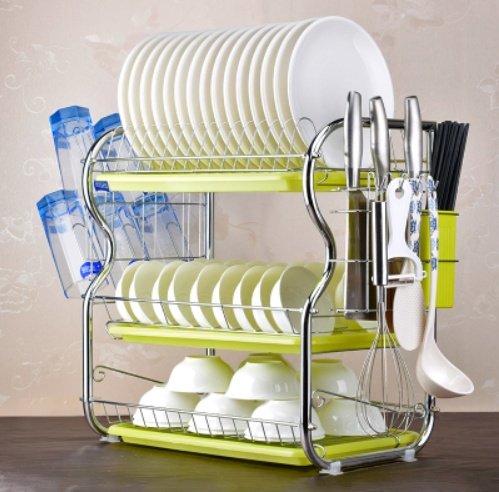 Dish rack storage rack kitchen shelf - Image 2