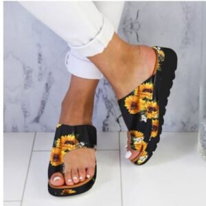 Women PU Leather Shoes Comfy Platform Flat Sole Ladies Casual Soft