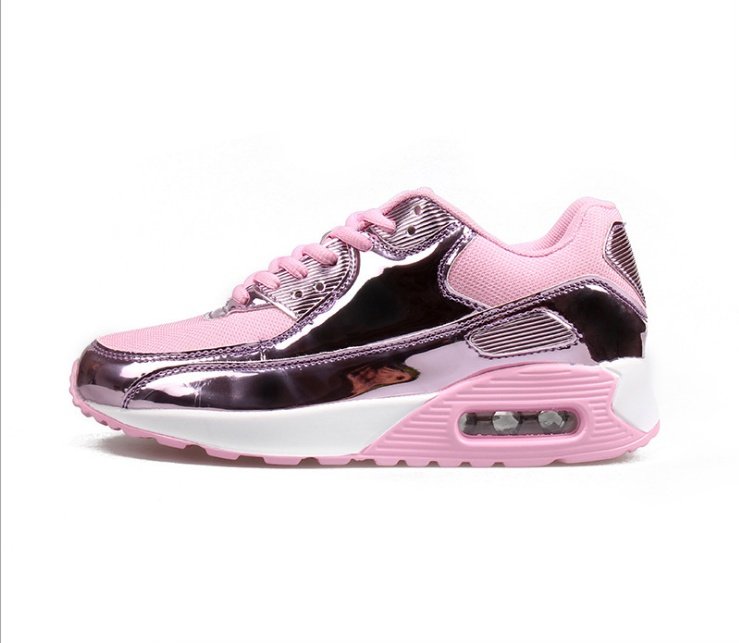 Mesh breathable running shoes, bright lacquer leather, Yuansu running shoes, sneakers - Image 7