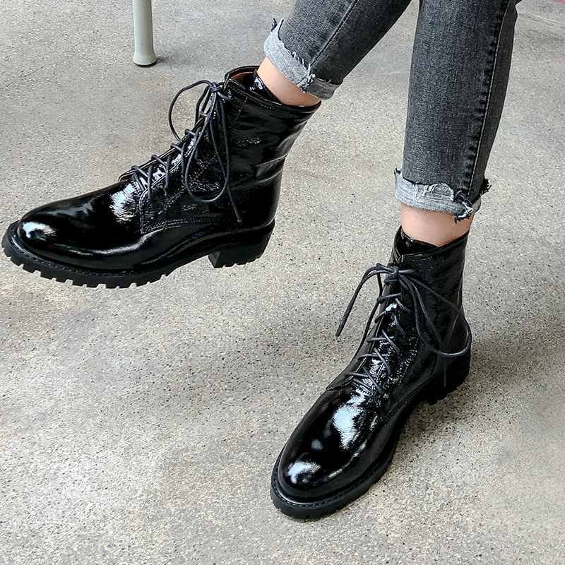 Krazing pot genuine leather boots - Image 5