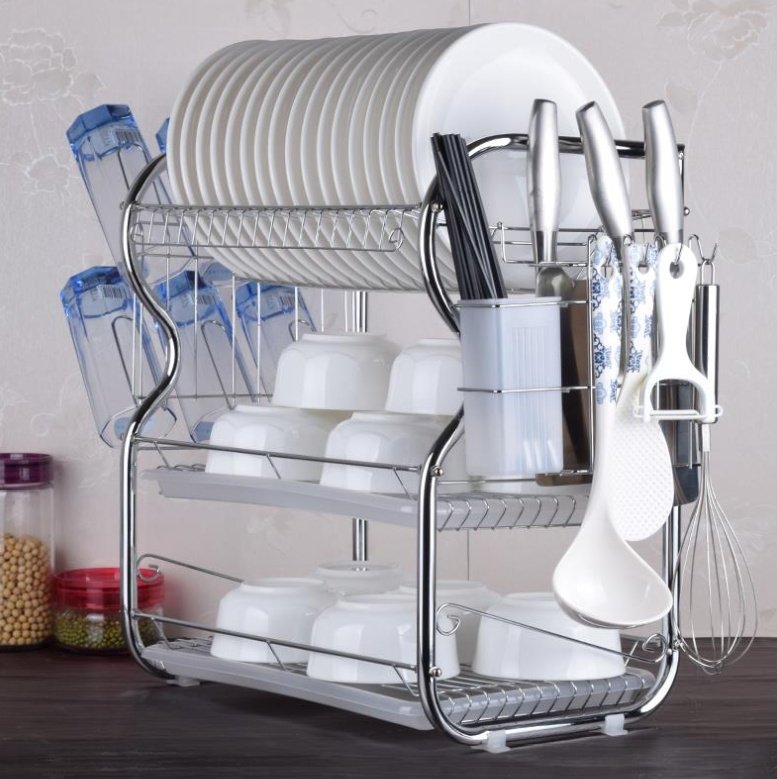 Dish rack storage rack kitchen shelf - Image 5