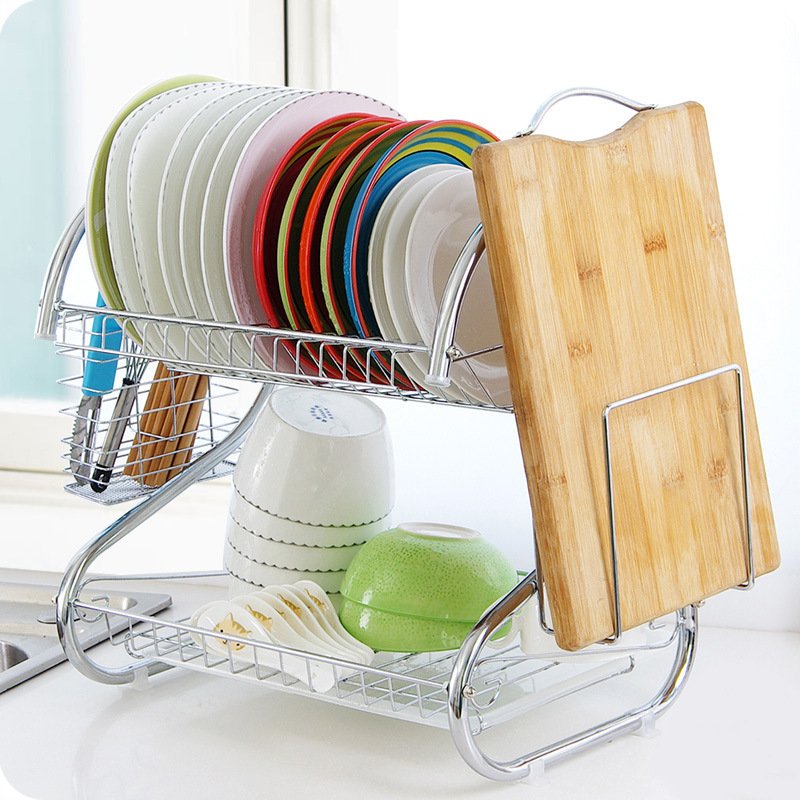Stainless steel kitchen storage rack - Image 4