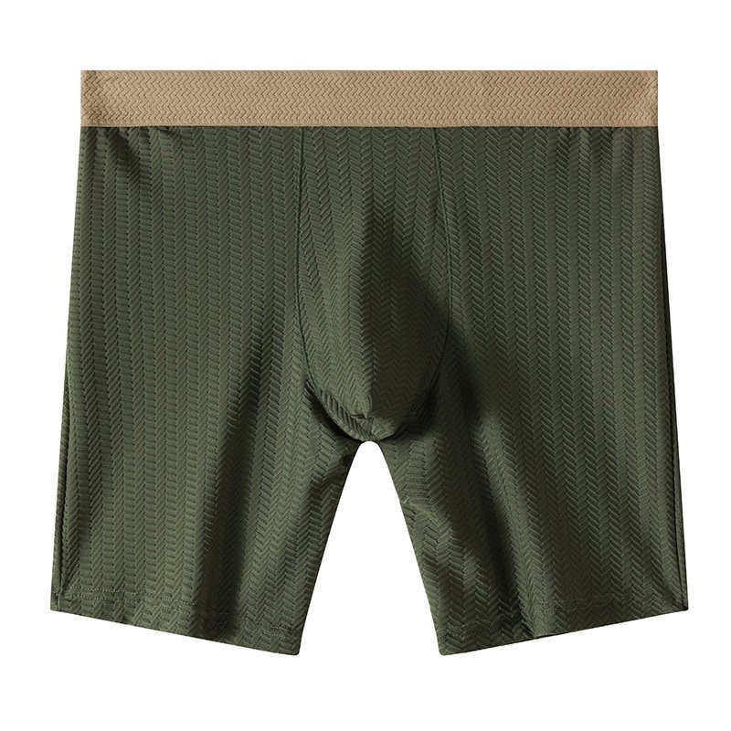 Men's Underwear High Elastic Breathability Lightweight Summer Nylon Jacquard - Image 9