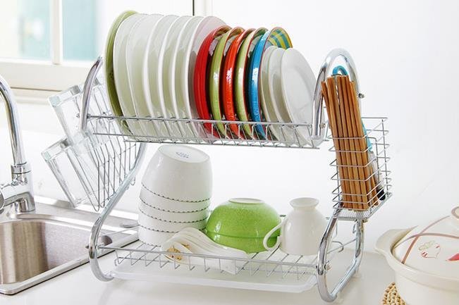 Stainless steel kitchen storage rack - Image 3