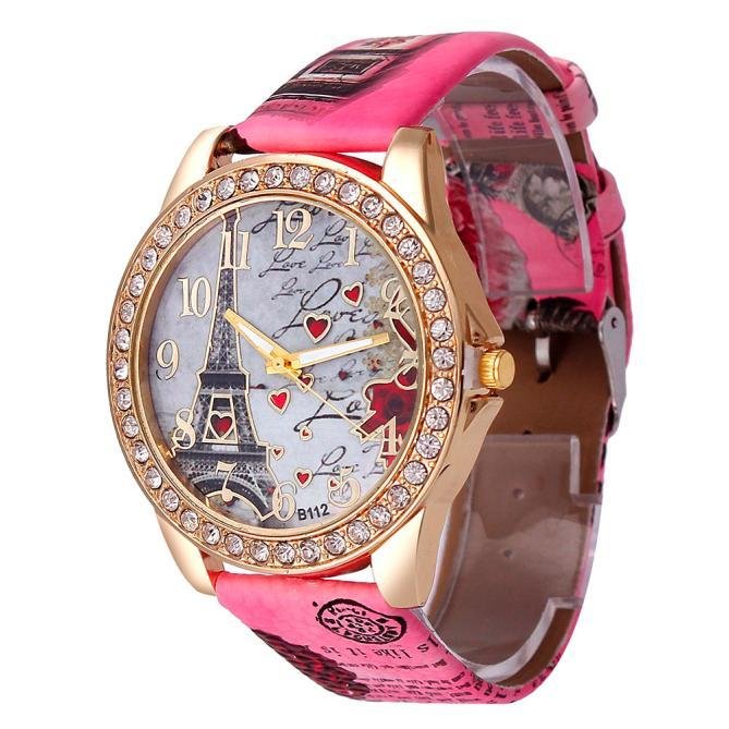 New Vintage Paris Eiffel Tower Women's Quartz Watch Women Girls Ladies Students Casual Wristwatch Relojes - Image 8