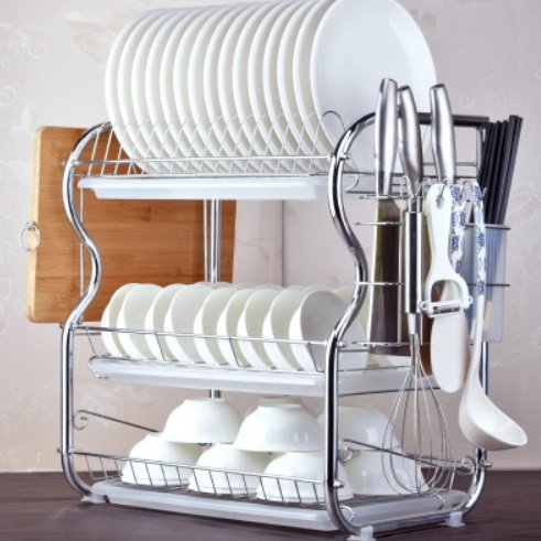 Dish rack storage rack kitchen shelf - Image 3