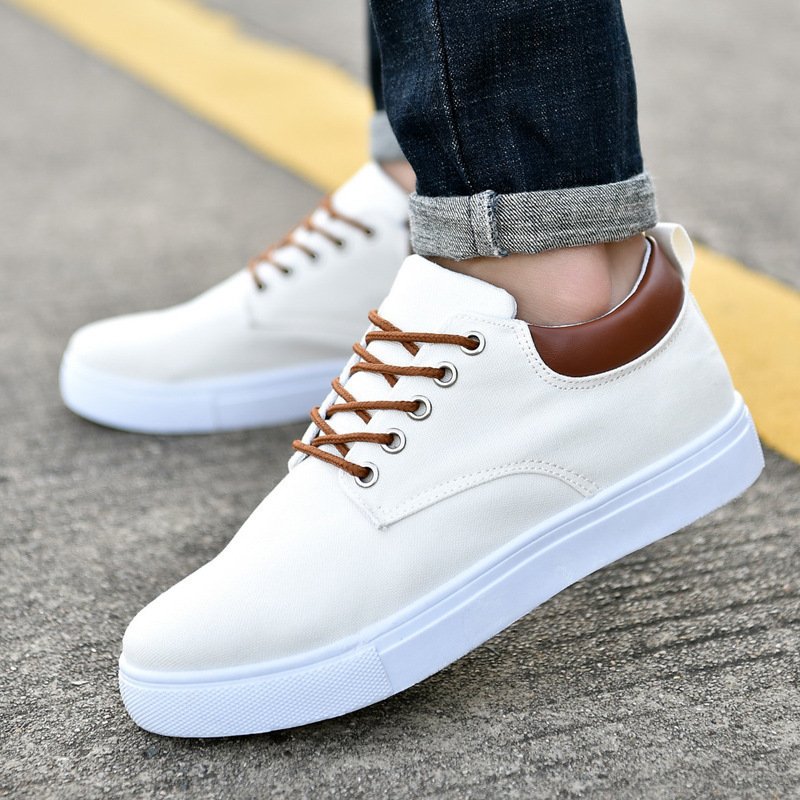 New Canvas Shoes Men Big Shoe 46 47 Man Sneakers Shoes - Image 2