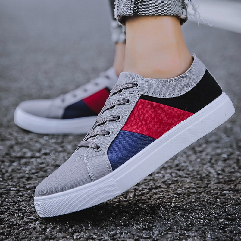 New Canvas Shoes Men Big Shoe 46 47 Man Sneakers Shoes - Image 3