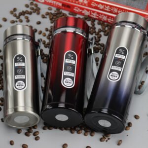 Stainless Steel Gradient Color Large-capacity Vacuum Flask