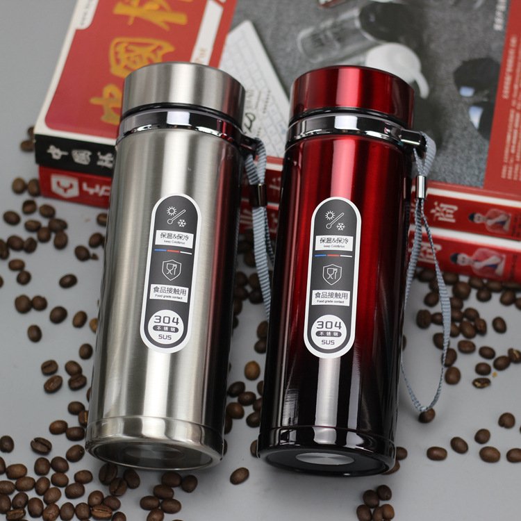 Stainless Steel Gradient Color Large-capacity Vacuum Flask - Image 4