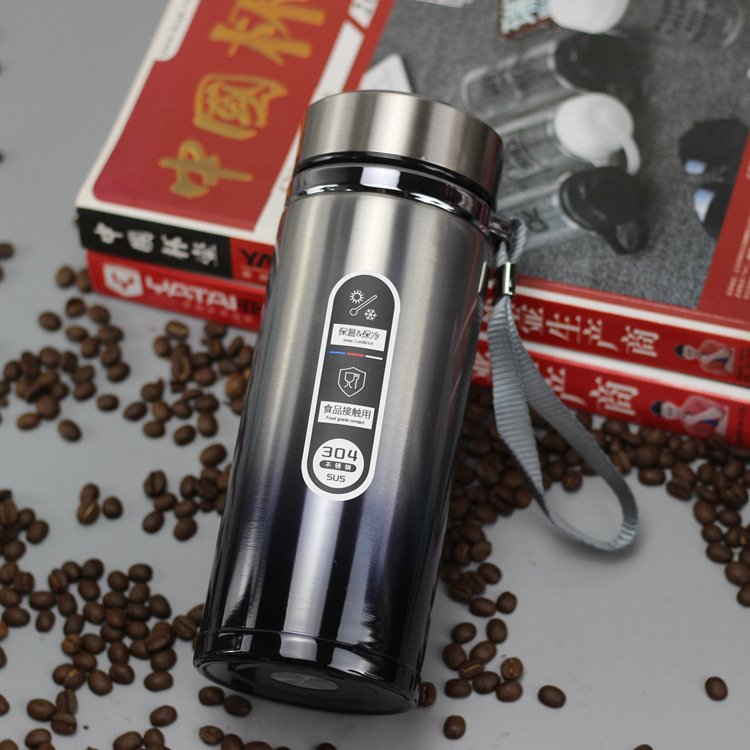 Stainless Steel Gradient Color Large-capacity Vacuum Flask - Image 9