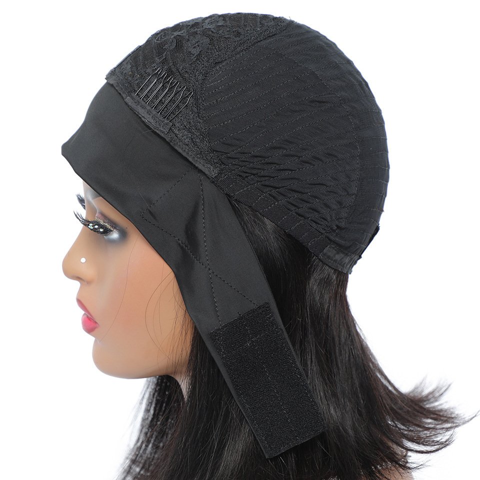 Wig Headgear Fluffy Explosion Head Scarf Wig Female African Small Roll Headscarf - Image 3
