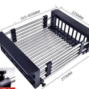 New Kitchen Sink Accessories Hanging Pp Basket Drain Basket Plastic Storage Filter Basket Wash Basin Dish Rack