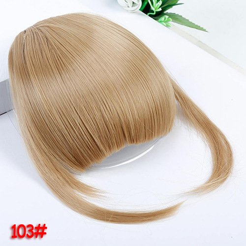 Wig Female Air Bangs Sideburns Qi Bangs - Image 7