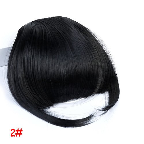 Wig Female Air Bangs Sideburns Qi Bangs - Image 2