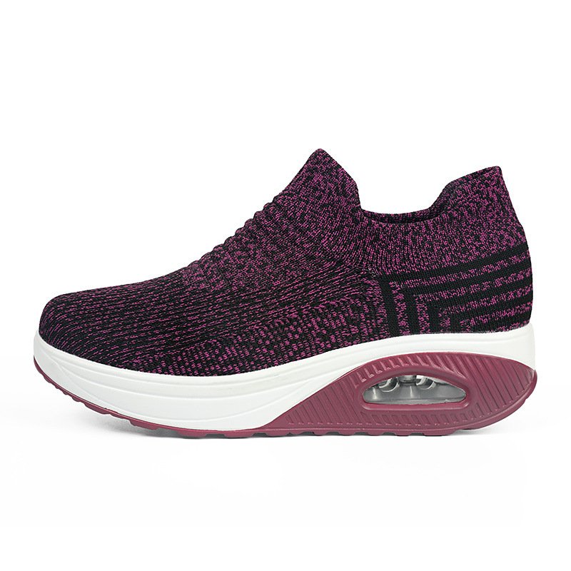 Slip-on Lazy Shoes Flying Woven Shaking Shoes Women - Image 2