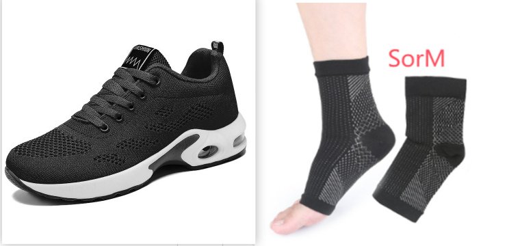 New Casual Air Cushion Running Breathable Soft Sole Sports Shoes For Women - Image 2