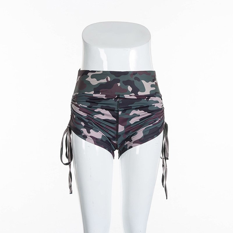 Camouflage slim shorts - Image 7