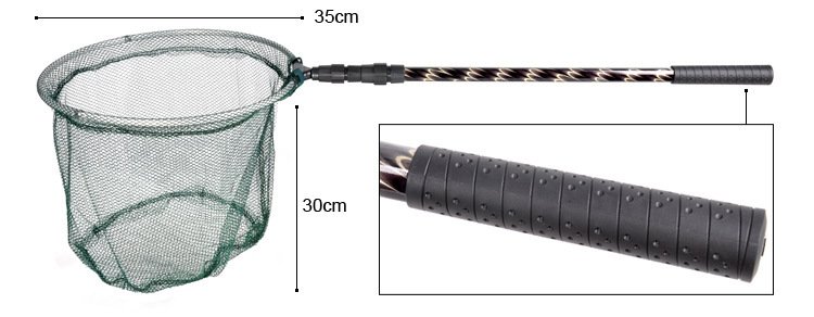 Fancy Retractable Folding Aluminum Alloy Dip Net - Image 7