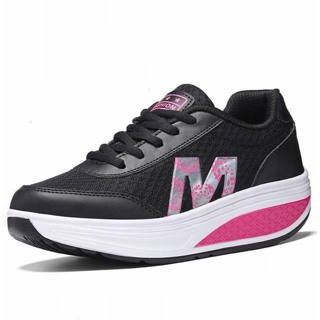 Mesh platform sneakers - Image 3