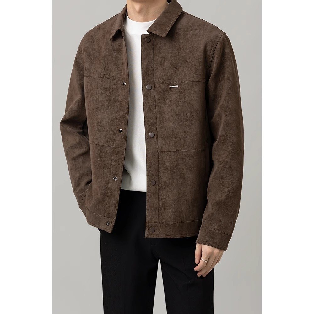 Lightly Mature Short Jacket For Men - Image 7
