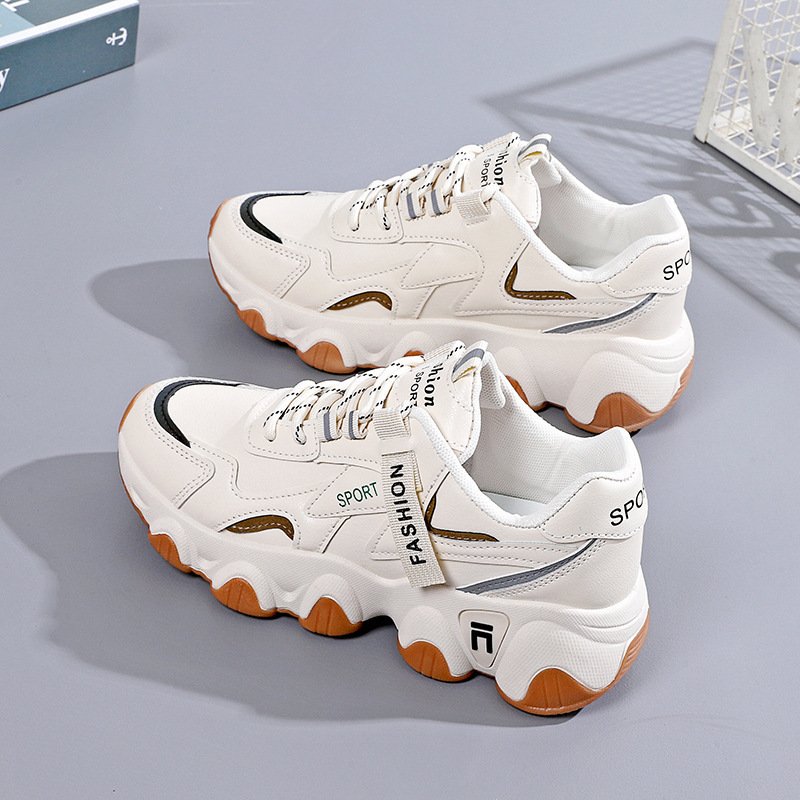 Breathable Sneakers With Thick Insoles For Women Students Running - Image 4