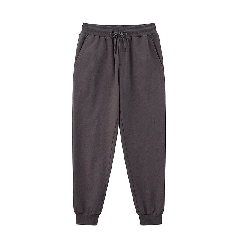 Cotton Minimalist Sports Embroidered Loose Fitting Outdoor Breathable Trousers - Image 7