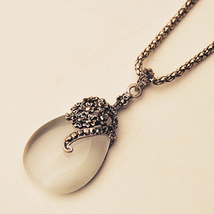 Vintage Opal Necklace Women - Image 3