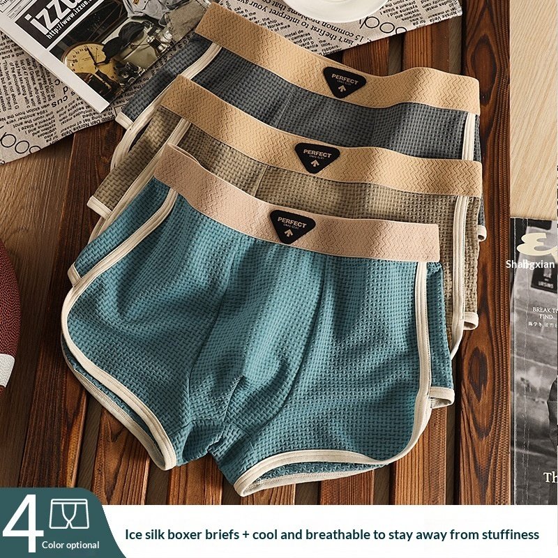 Mens Ice-Silk High-End Mens Arrow Boxer Briefs - Image 7