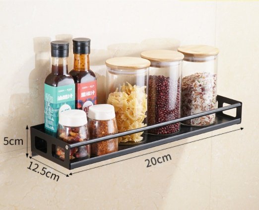 Kitchen Spice Rack Stainless Steel - Image 2