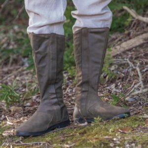 New Mens Round-toe Mid-calf Boots