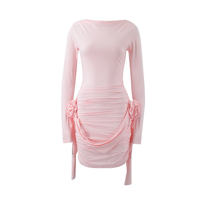 European And American Style Autumn And Winter Sexy Hot Girl Dress - Image 3