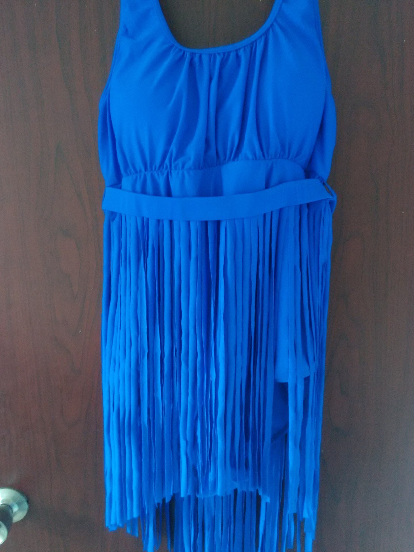 Triangle Slimming Plus Size XL-6XL Underwire Tassels Fat Lady Plus Size Swimwear - Image 3