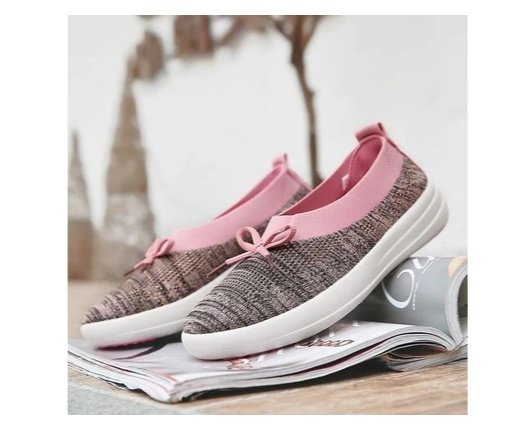 Flat with breathable mesh shoes women - Image 5