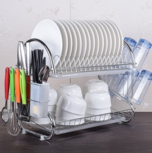 Dish rack storage rack kitchen shelf - Image 10