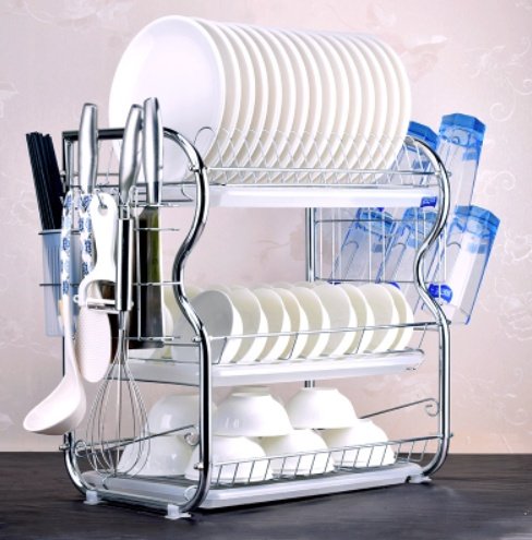Dish rack storage rack kitchen shelf - Image 8