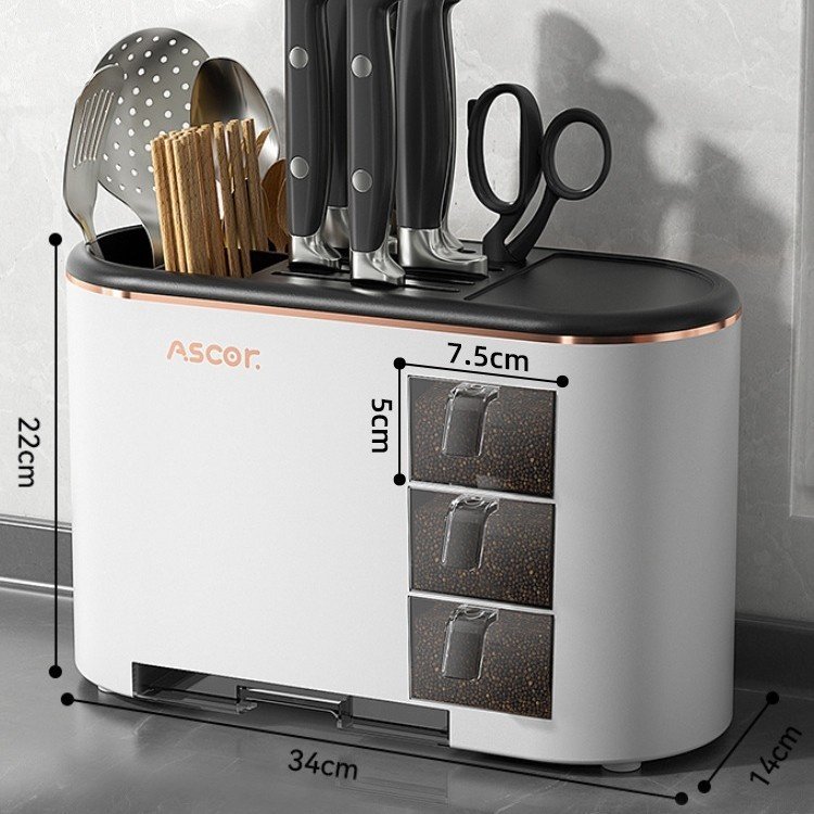 Multifunctional Kitchen Shelf Condiment Organizer - Image 7