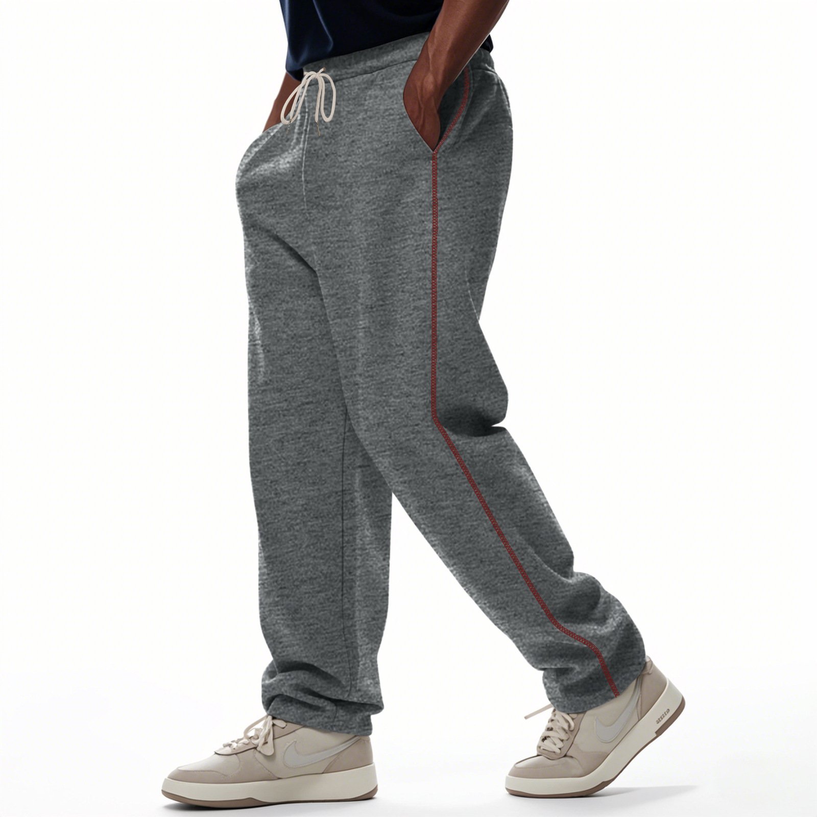 Men's Wear-resistant Heavy Terry Loose Sports Casual Pants - Image 6