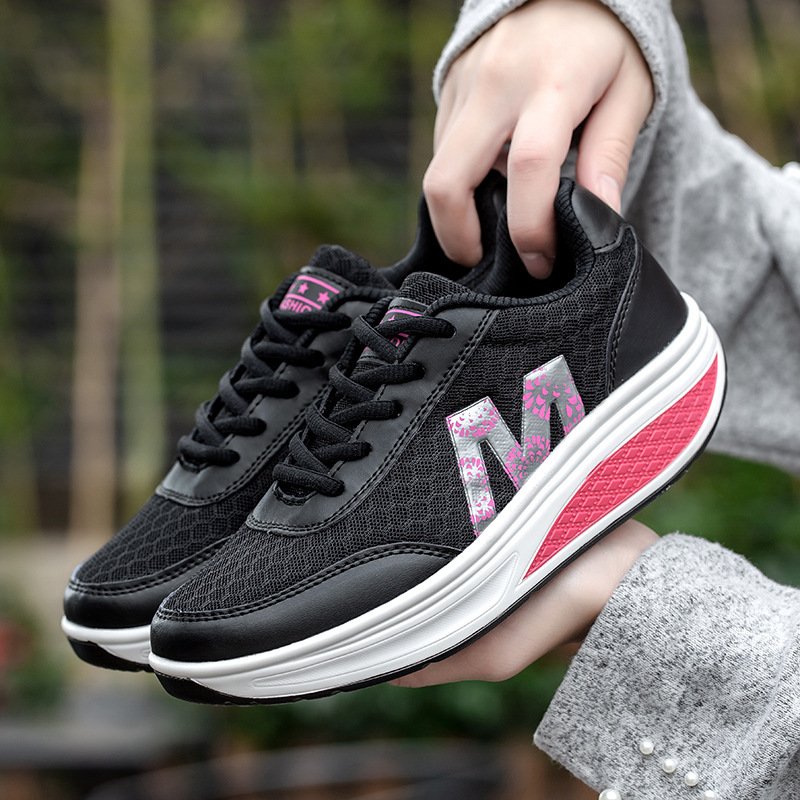 Mesh platform sneakers - Image 2
