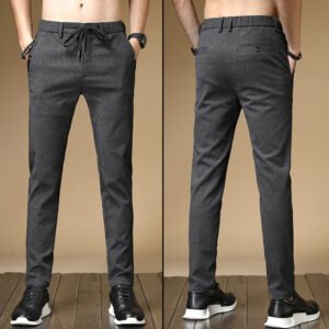 Korean-style Thick Work Pants For Men