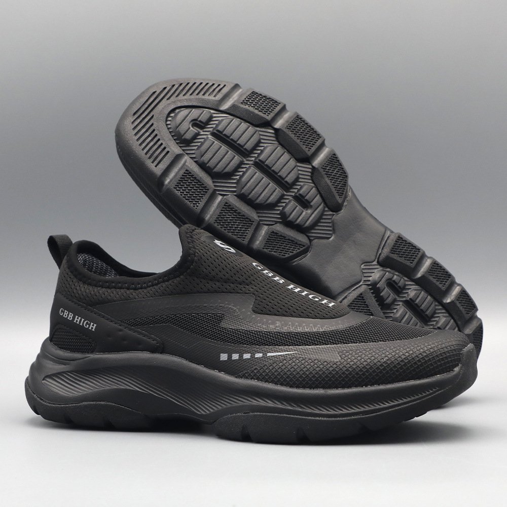 Mens Soft-Soled Non-Slip Waterproof Outdoor Hiking Casual Shoes - Image 7