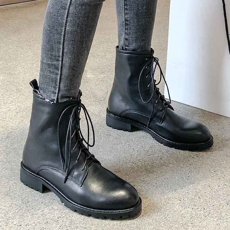 Krazing pot genuine leather boots - Image 3