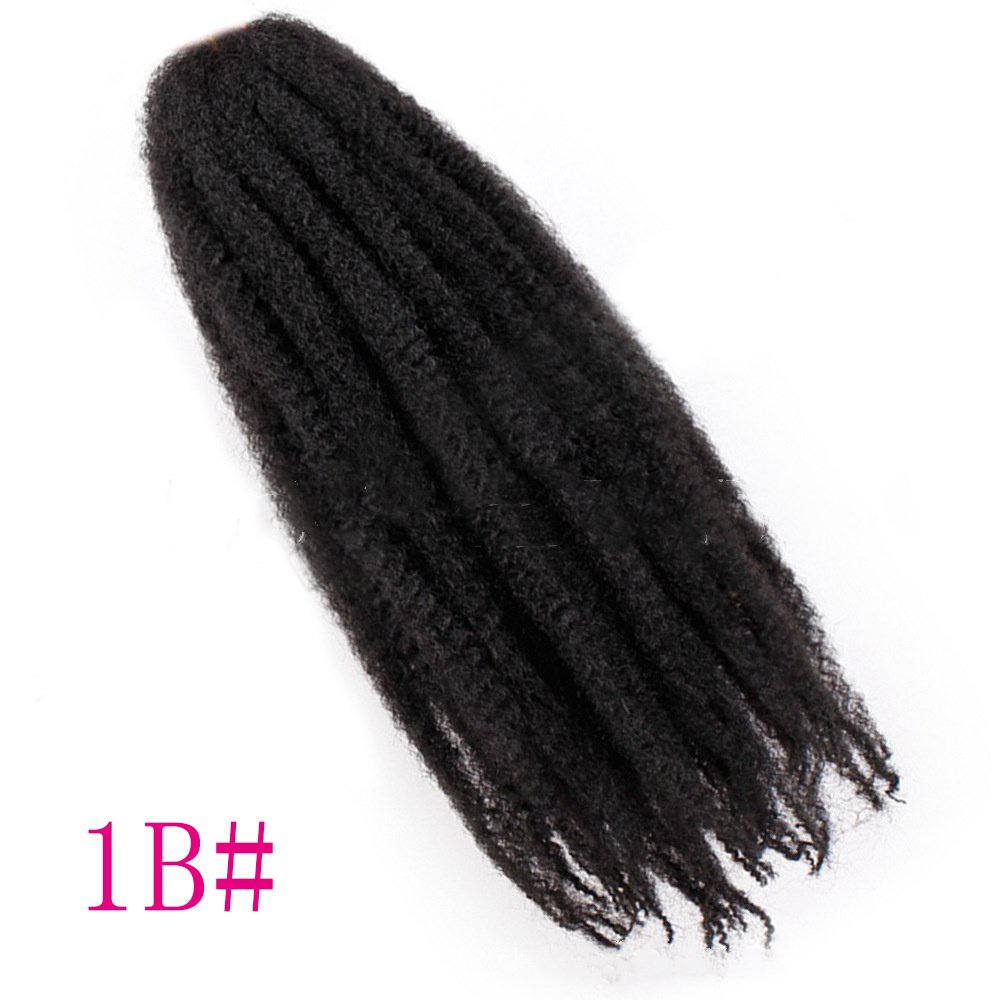 New chemical fiber wig, African dirty braids - Image 3