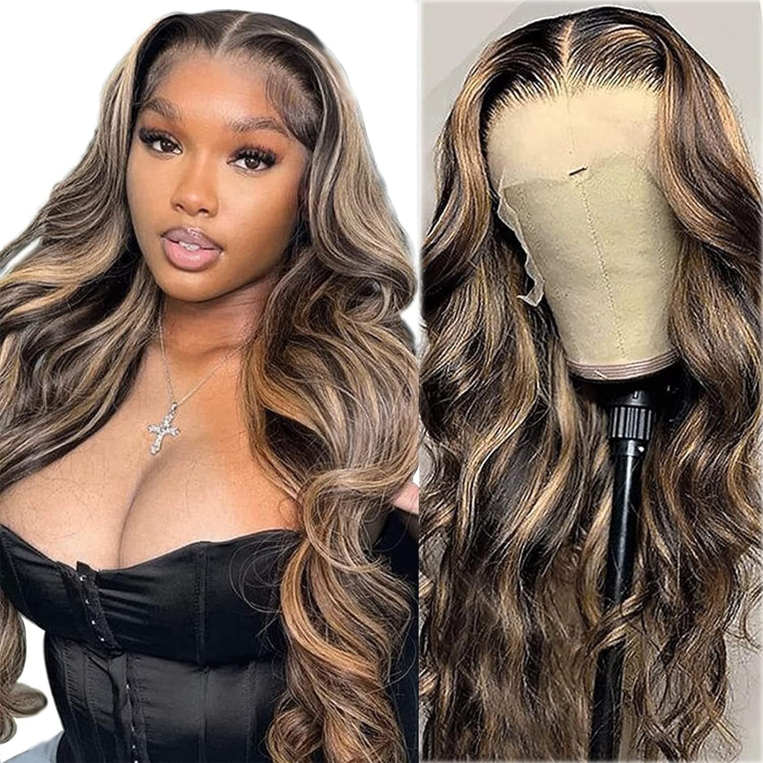 Women's Big Wave Long Roll Synthetic Wigs - Image 6