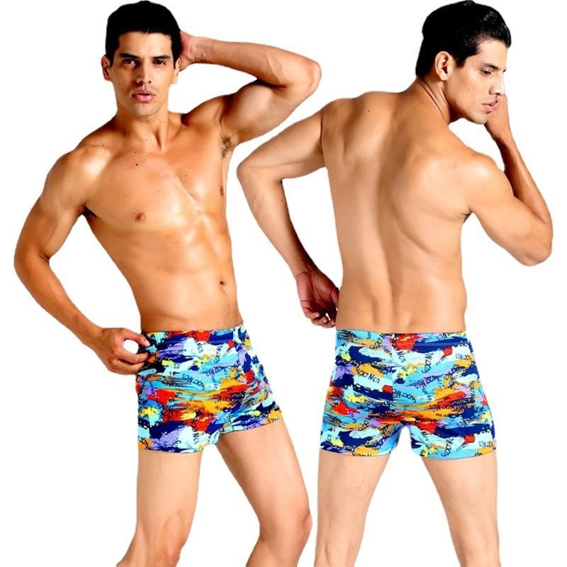 Men's Boxer Print Swim Shorts - Image 2