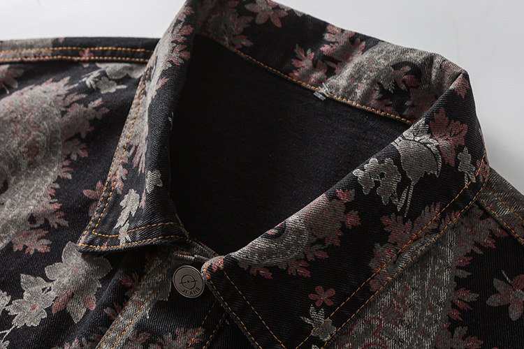 Contrast Color Stitching Loose Fashion Youth Jacket Men - Image 9