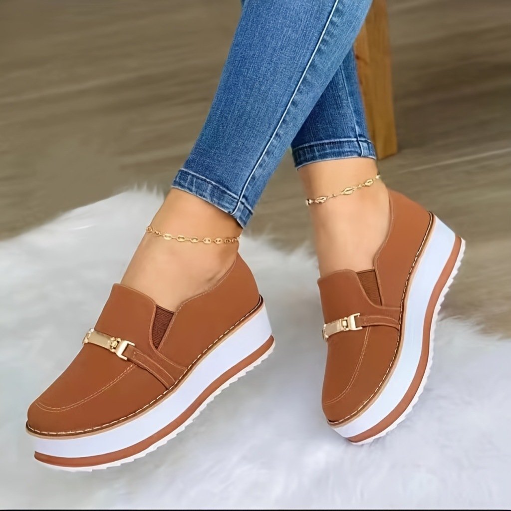 Fashion Platform Casual Muffin Bottom Shoes Women - Image 5