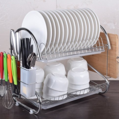 Dish rack storage rack kitchen shelf - Image 7