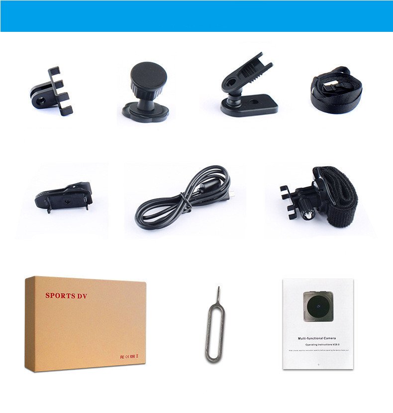 Sensor Night Vision Mini Camera HD Camcorder Camera 1080P Camera Monitor Small Camera - Image 3