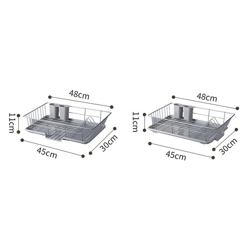 Kitchen stainless steel bowl rack - Image 5